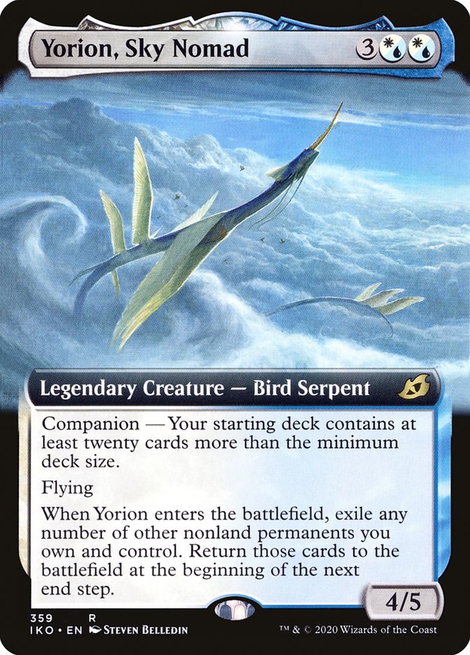 Yorion, Sky Nomad (Extended Art) [Ikoria: Lair of Behemoths] | Arkham Games and Comics