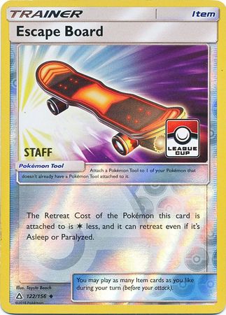 Escape Board (122a/156) (League Promo Staff) [Sun & Moon: Ultra Prism] | Arkham Games and Comics