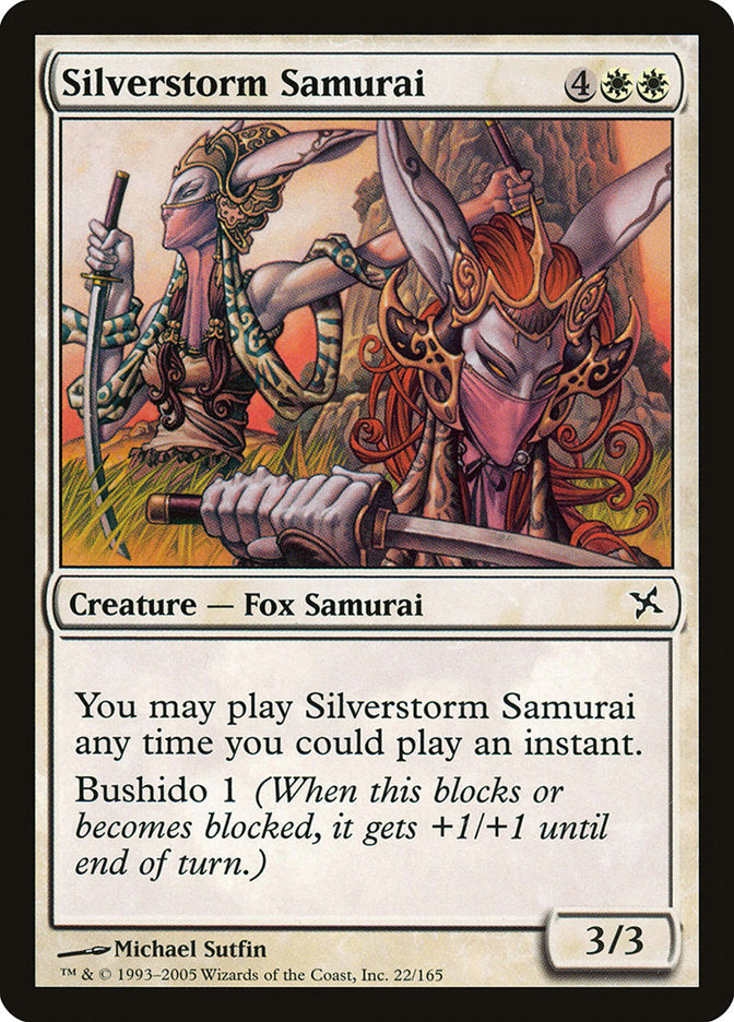 Silverstorm Samurai [Betrayers of Kamigawa] | Arkham Games and Comics