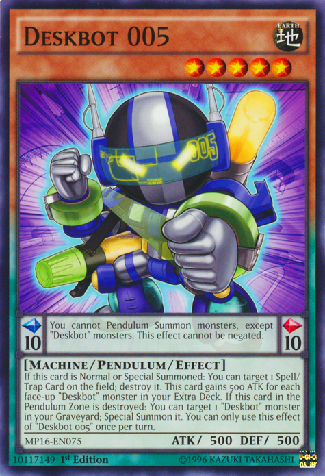 Deskbot 005 [MP16-EN075] Common | Arkham Games and Comics