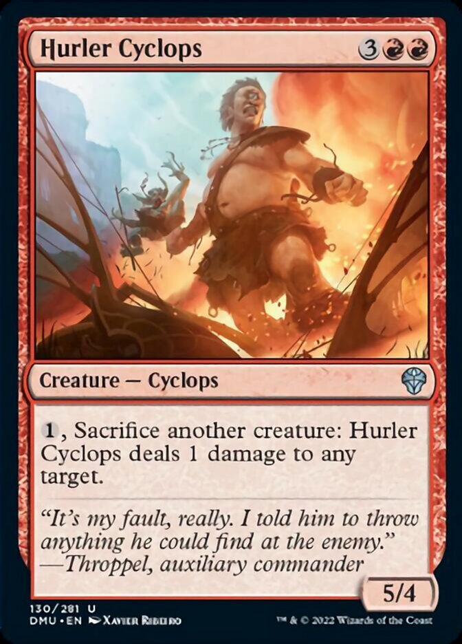 Hurler Cyclops [Dominaria United] | Arkham Games and Comics