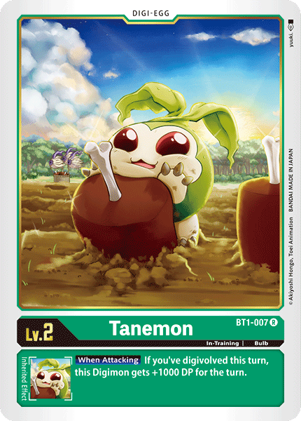 Tanemon [BT1-007] [Release Special Booster Ver.1.0] | Arkham Games and Comics