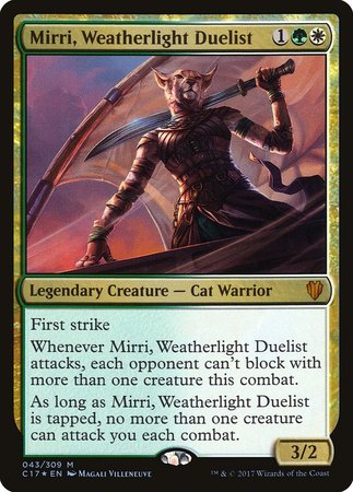 Mirri, Weatherlight Duelist [Commander 2017] | Arkham Games and Comics