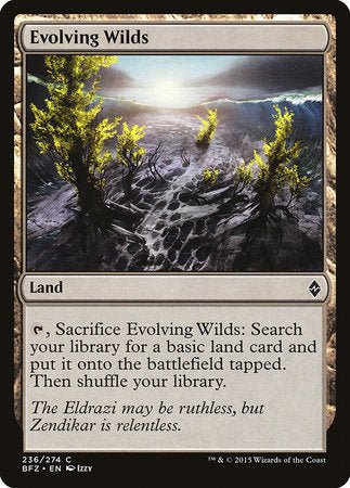 Evolving Wilds [Battle for Zendikar] | Arkham Games and Comics