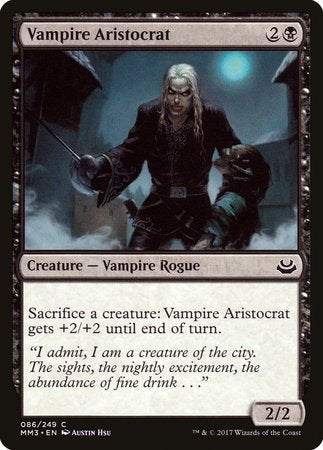 Vampire Aristocrat [Modern Masters 2017] | Arkham Games and Comics