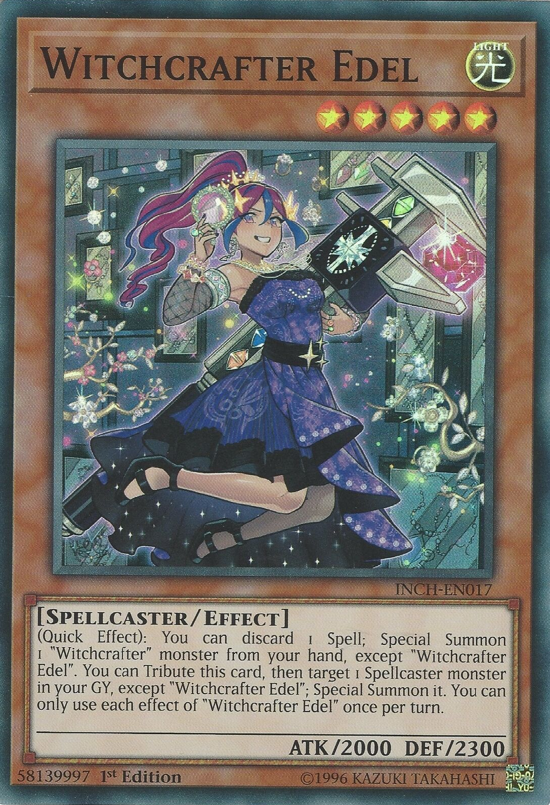 Witchcrafter Edel [INCH-EN017] Super Rare | Arkham Games and Comics