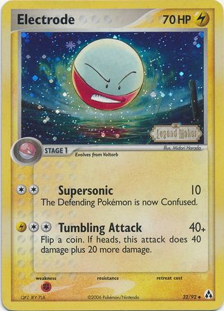 Electrode (32/92) (Stamped) [EX: Legend Maker] | Arkham Games and Comics