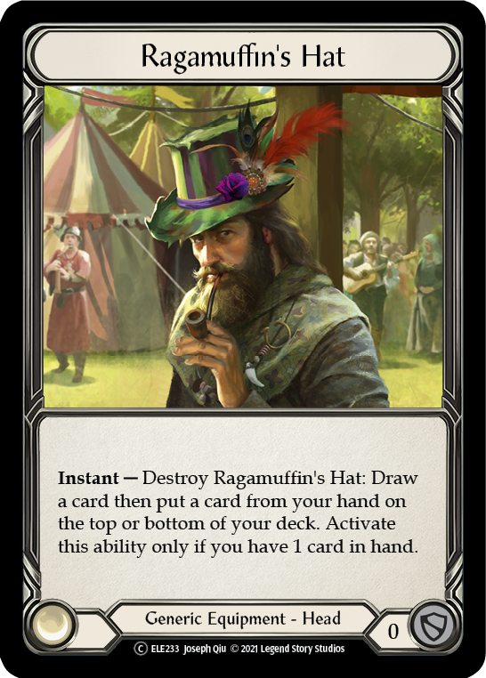 Ragamuffin's Hat [U-ELE233] (Tales of Aria Unlimited)  Unlimited Rainbow Foil | Arkham Games and Comics