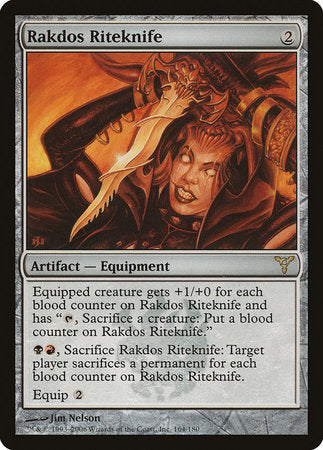 Rakdos Riteknife [Dissension] | Arkham Games and Comics