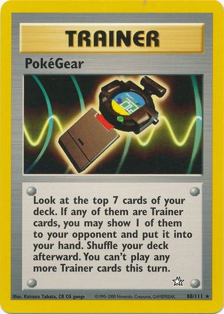 PokeGear (88/111) [Neo Genesis Unlimited] | Arkham Games and Comics