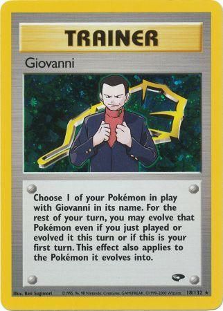 Giovanni (18/132) [Gym Challenge Unlimited] | Arkham Games and Comics