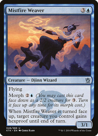 Mistfire Weaver [Khans of Tarkir] | Arkham Games and Comics
