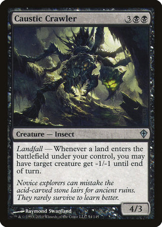 Caustic Crawler [Worldwake] | Arkham Games and Comics