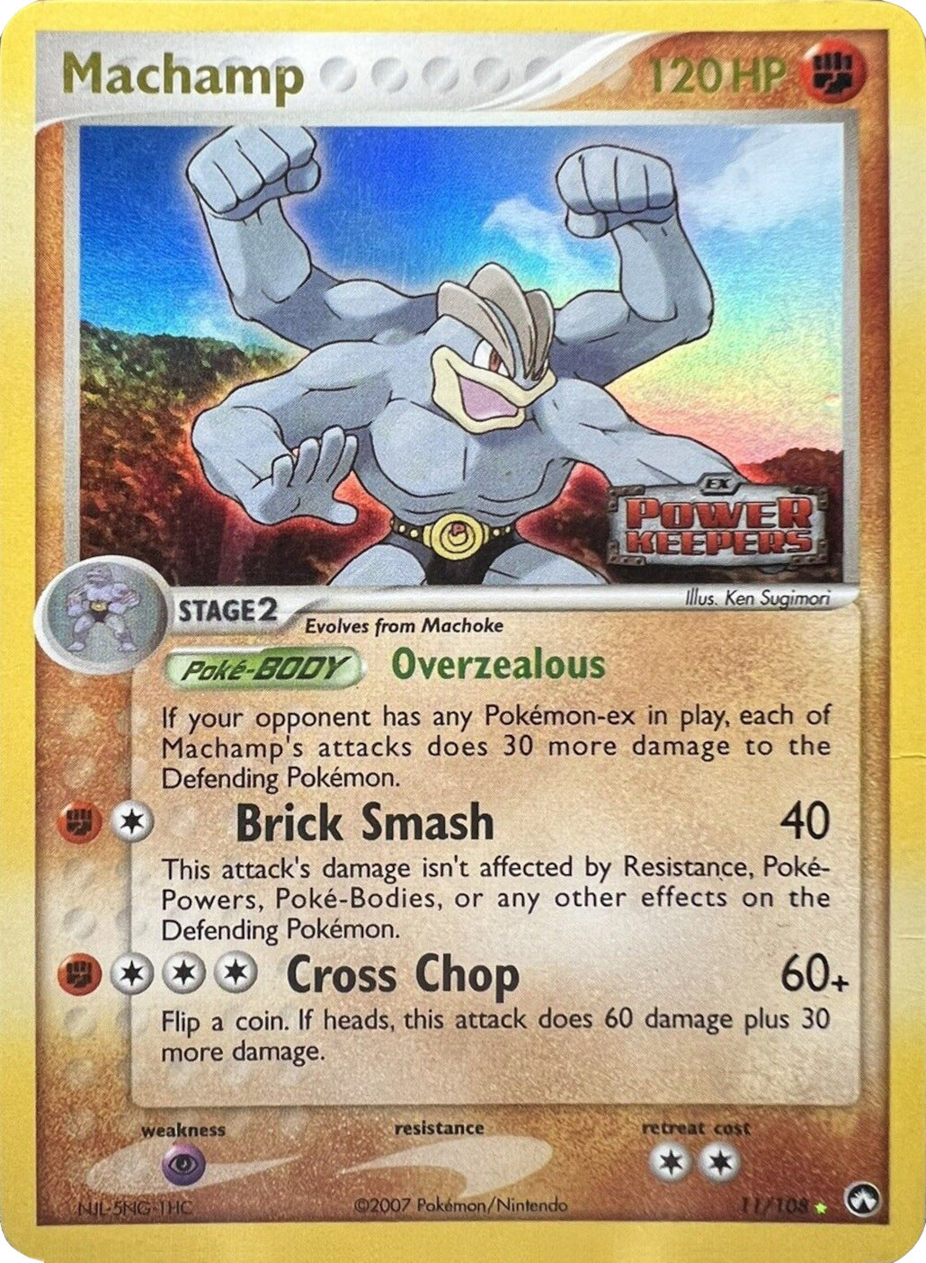 Machamp (11/108) (Stamped) [EX: Power Keepers] | Arkham Games and Comics