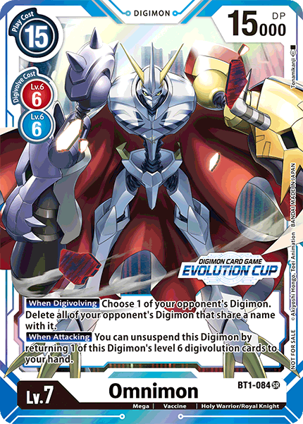 Omnimon [BT1-084] (Evolution Cup) [Release Special Booster Ver.1.0 Promos] | Arkham Games and Comics