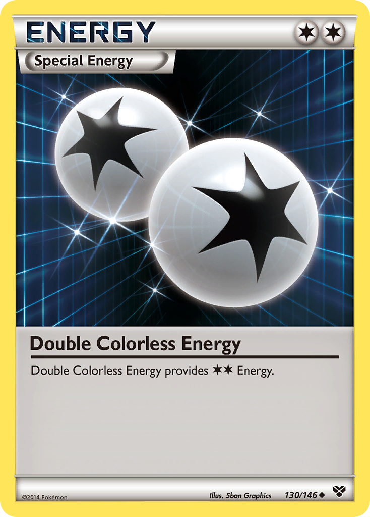 Double Colorless Energy (130/146) [XY: Base Set] | Arkham Games and Comics