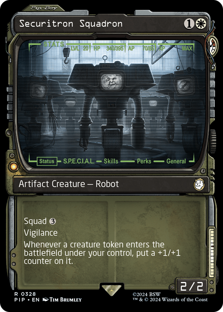 Securitron Squadron (Showcase) [Fallout] | Arkham Games and Comics