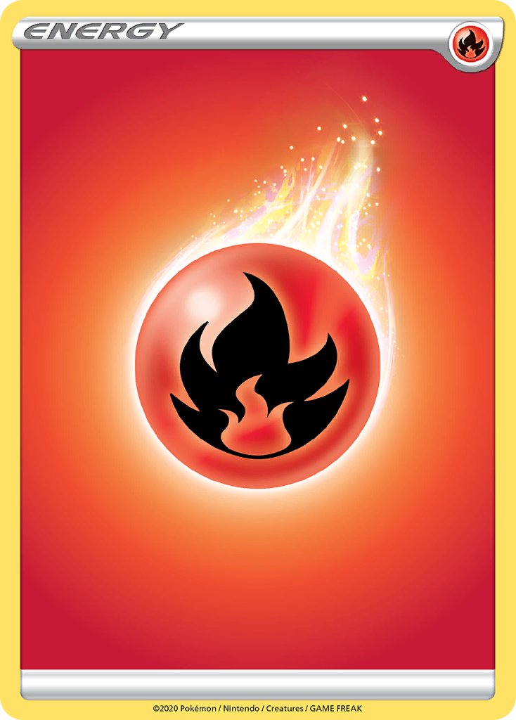 Fire Energy [Sword & Shield: Base Set] | Arkham Games and Comics