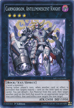 Cairngorgon, Antiluminescent Knight [MP15-EN030] Super Rare | Arkham Games and Comics