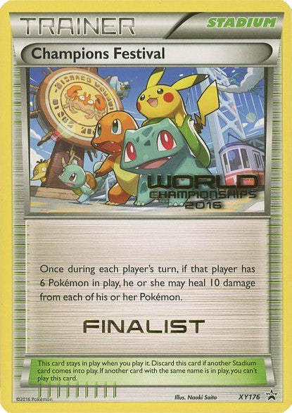 Champions Festival (XY176) (2016 Finalist) [XY: Black Star Promos] | Arkham Games and Comics