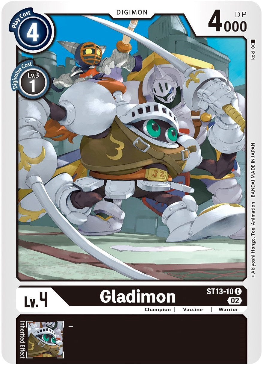 Gladimon [ST13-10] [Starter Deck: Ragnaloardmon] | Arkham Games and Comics