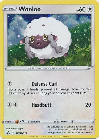 Wooloo (SWSH011) [Sword & Shield: Black Star Promos] | Arkham Games and Comics