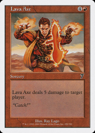 Lava Axe [Seventh Edition] | Arkham Games and Comics