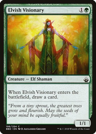 Elvish Visionary [Battlebond] | Arkham Games and Comics