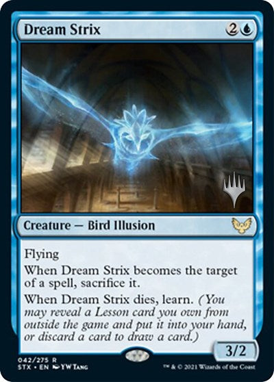 Dream Strix (Promo Pack) [Strixhaven: School of Mages Promos] | Arkham Games and Comics