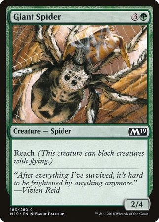 Giant Spider [Core Set 2019] | Arkham Games and Comics