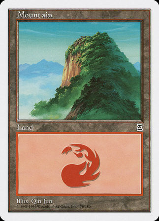 Mountain (176) [Portal Three Kingdoms] | Arkham Games and Comics