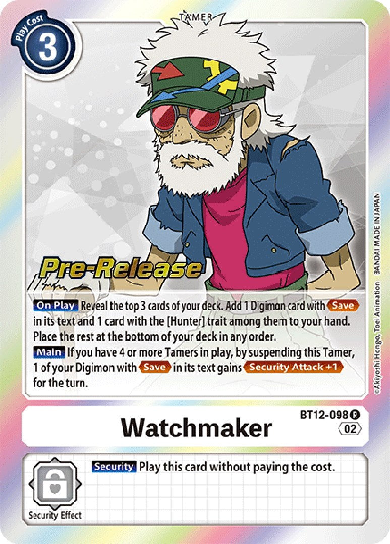 Watchmaker [BT12-098] [Across Time Pre-Release Cards] | Arkham Games and Comics