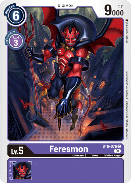 Feresmon [BT6-076] [Double Diamond] | Arkham Games and Comics