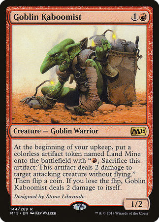 Goblin Kaboomist [Magic 2015] | Arkham Games and Comics