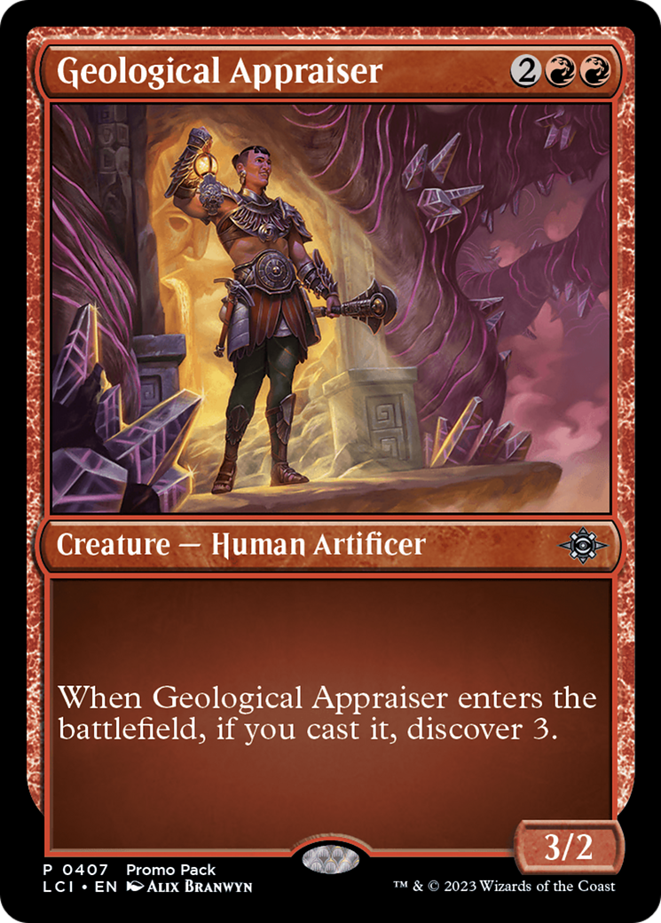 Geological Appraiser [The Lost Caverns of Ixalan Promos] | Arkham Games and Comics