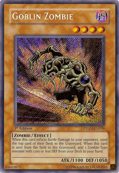 Goblin Zombie [PTDN-EN098] Secret Rare | Arkham Games and Comics