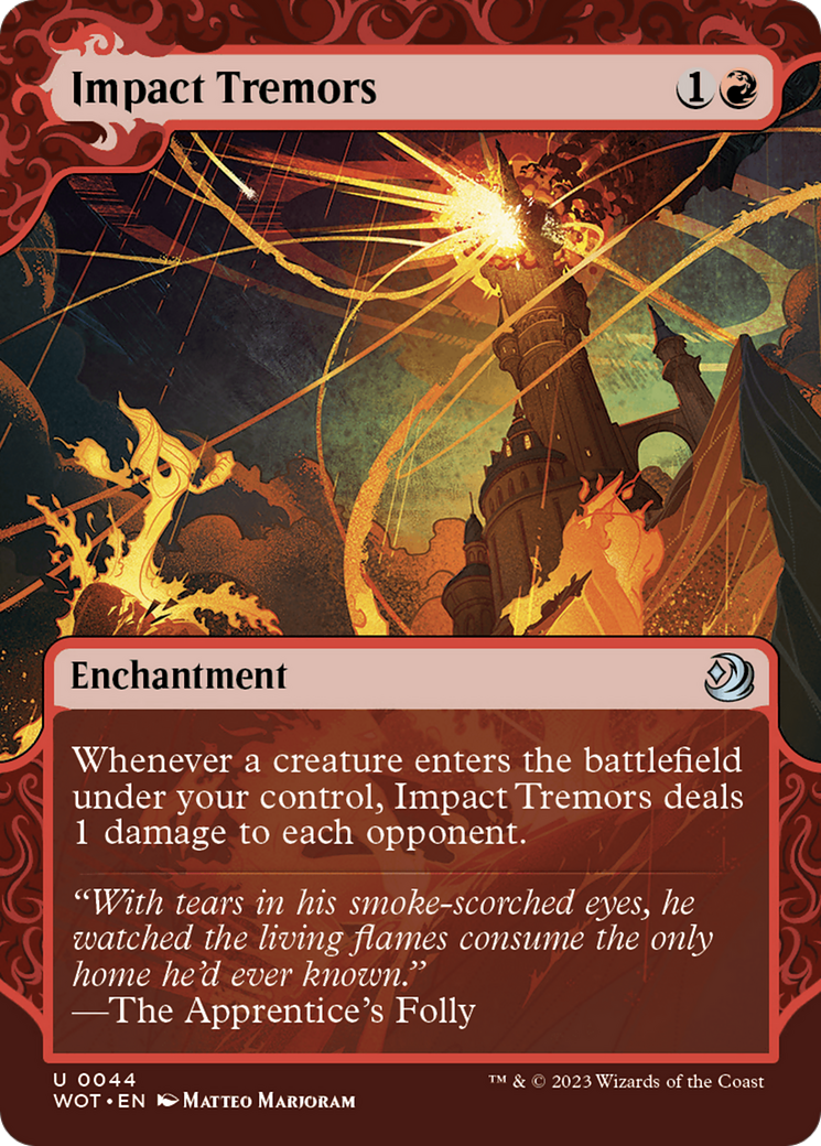 Impact Tremors [Wilds of Eldraine: Enchanting Tales] | Arkham Games and Comics