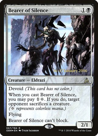 Bearer of Silence [Oath of the Gatewatch Promos] | Arkham Games and Comics