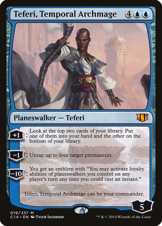 Teferi, Temporal Archmage [Commander 2014] | Arkham Games and Comics