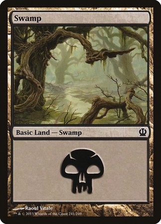 Swamp (241) [Theros] | Arkham Games and Comics