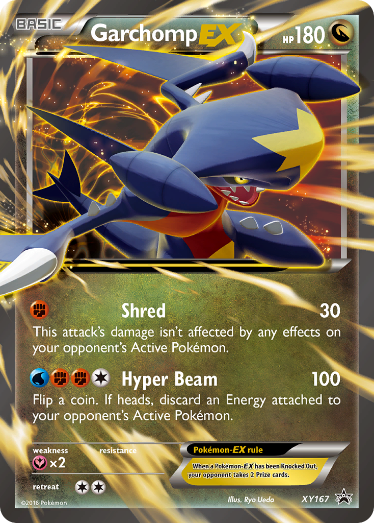 Garchomp EX (XY167) [XY: Black Star Promos] | Arkham Games and Comics