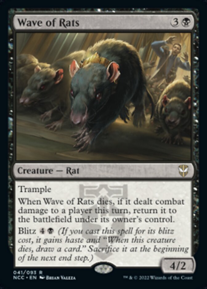 Wave of Rats [Streets of New Capenna Commander] | Arkham Games and Comics