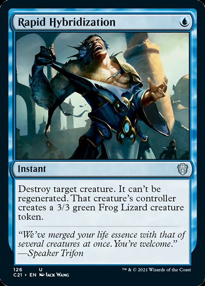 Rapid Hybridization [Commander 2021] | Arkham Games and Comics