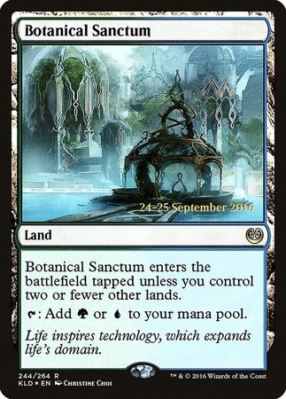 Botanical Sanctum [Kaladesh Promos] | Arkham Games and Comics