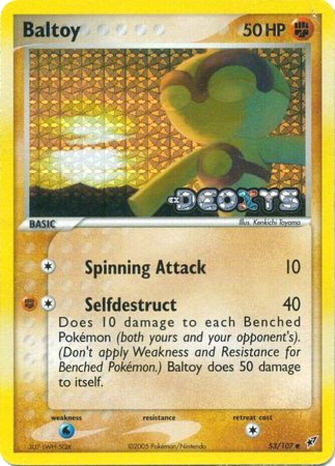 Baltoy (53/107) (Stamped) [EX: Deoxys] | Arkham Games and Comics