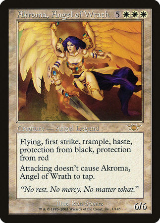Akroma, Angel of Wrath [Legions] | Arkham Games and Comics