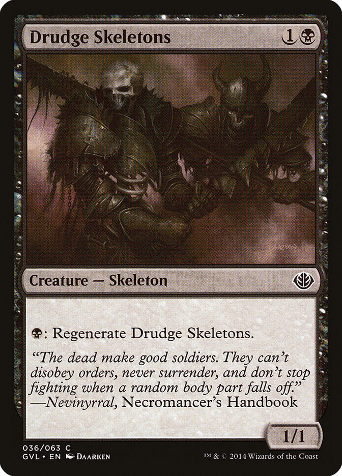 Drudge Skeletons (Garruk vs. Liliana) [Duel Decks Anthology] | Arkham Games and Comics