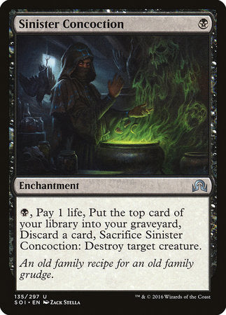 Sinister Concoction [Shadows over Innistrad] | Arkham Games and Comics