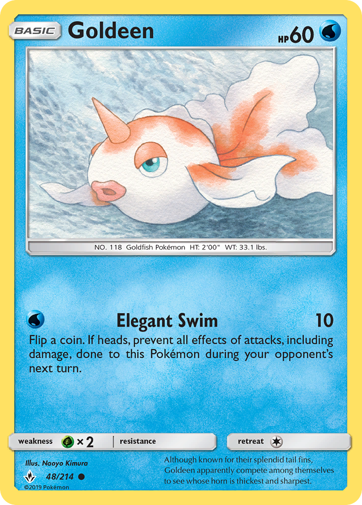 Goldeen (48/214) [Sun & Moon: Unbroken Bonds] | Arkham Games and Comics