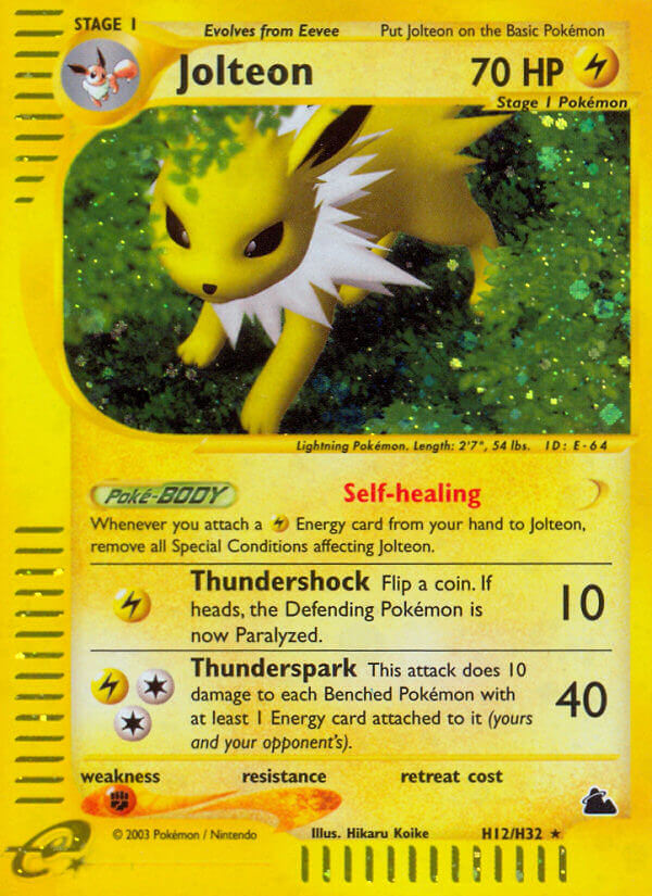 Jolteon (H12/H32) [Skyridge] | Arkham Games and Comics